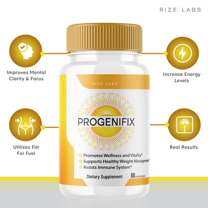 rize labs (2 Pack) Progenifix Weight Loss Supplement, Progenifix Capsules Total Body Wellness rize labsUS supplements