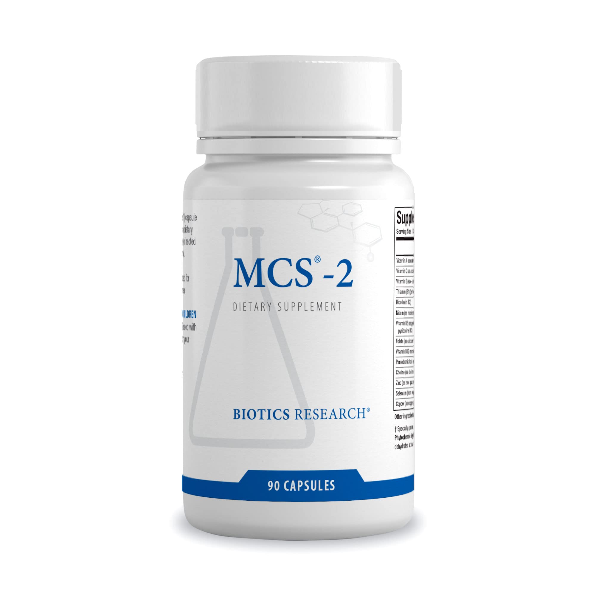 Biotics Research MCS-2 Metabolic Clearing Support, Liver Health, Potent Antioxidant Formula, Milk Thistle, Red Clover, 90 Capsules BIOTICS RESEARCHAu supplements
