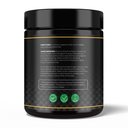 Nutriissa Omega 3 - Full Spectrum - 180 Count - High Concentrate Formula Fish Oil, Krill Oil NutriissaUS supplements