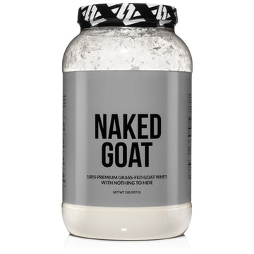 NAKED nutrition Naked Goat - Pasture Fed Goat Whey Protein Powder from Small-Herd NAKEDUS supplements