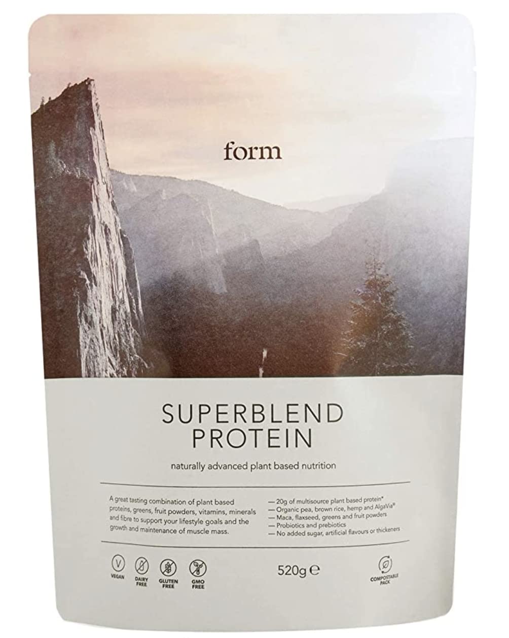 Form Superblend Protein - Vegan Protein Powder with Superfoods, Vitamins and Minerals FormAu supplements