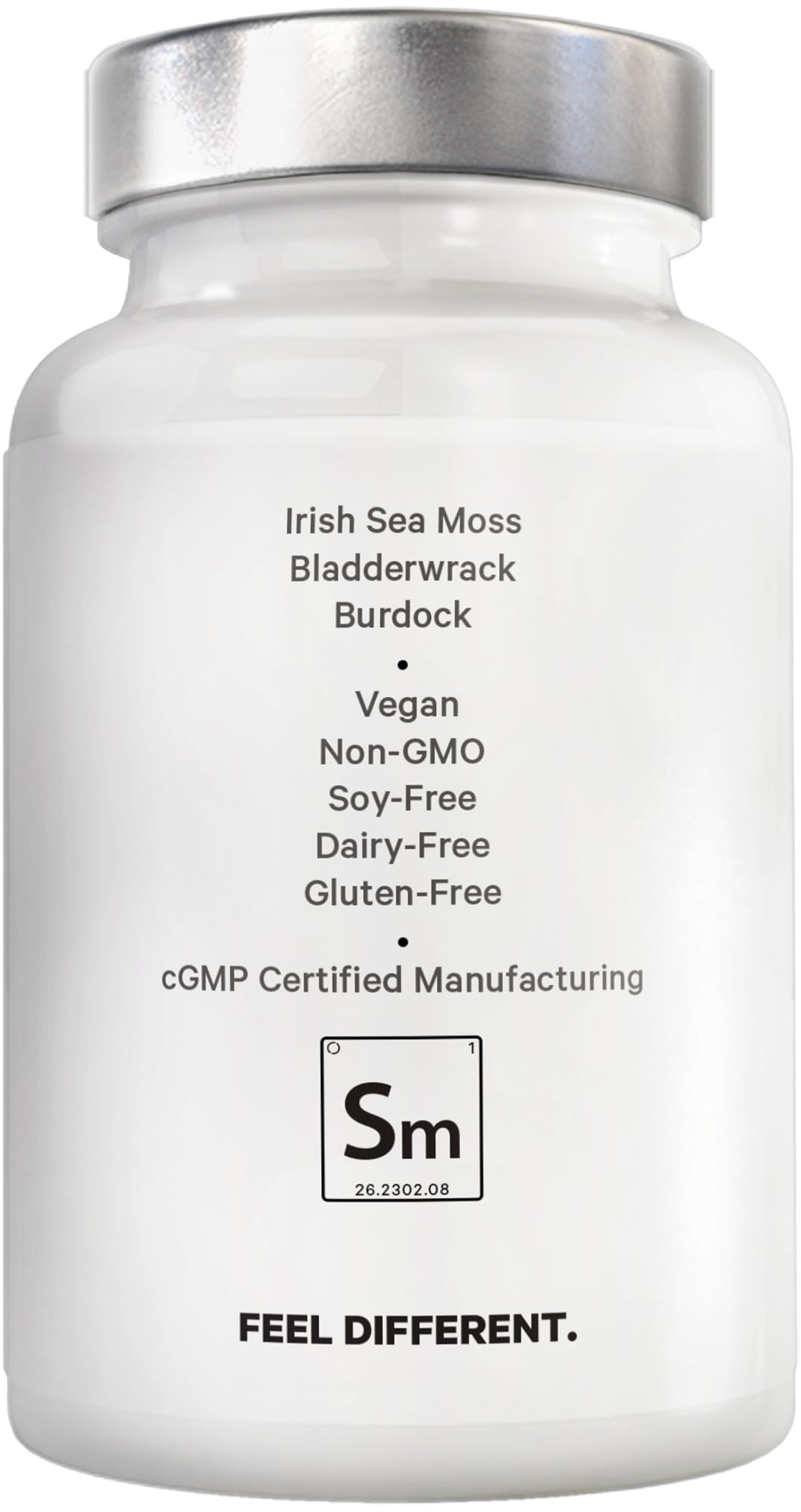 Amen Sea Moss Supplement - 1000mg Organic Irish Sea Moss, Bladderwrack, Burdock - Vitamin C, Aloe Vera, Black Pepper - Seaweed Superfood, Vitamins, Minerals, and Antioxidants - Non-GMO - 90 Capsules AmenAu supplements