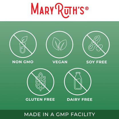 MaryRuth Organics Serrapeptase Enzymes Capsules | Up to 2 Month Supply | Enzyme Supplement for High Potency Sinus Relief Pills| Tissue Health and Cellular Health | Vegan | Gluten Free | 60 Count MARYRUTH'SUS supplements