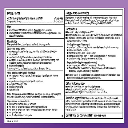Amazon Basic Care Omeprazole Delayed Release Tablets 20 mg, Treats Frequent Amazon Basic CareUS supplements