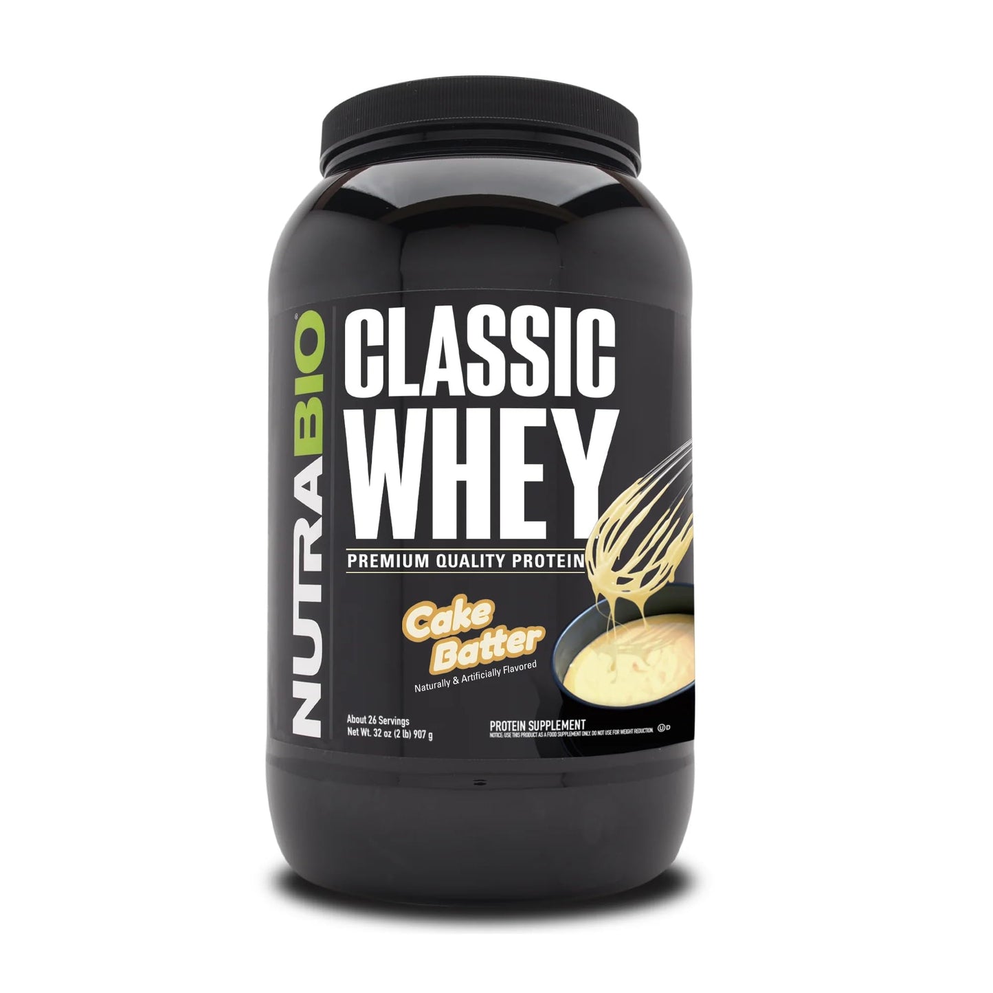 NutraBio Classic Whey Protein Powder- 25G Protein Per Scoop - Full-Spectrum Amino NutraBioUS supplements