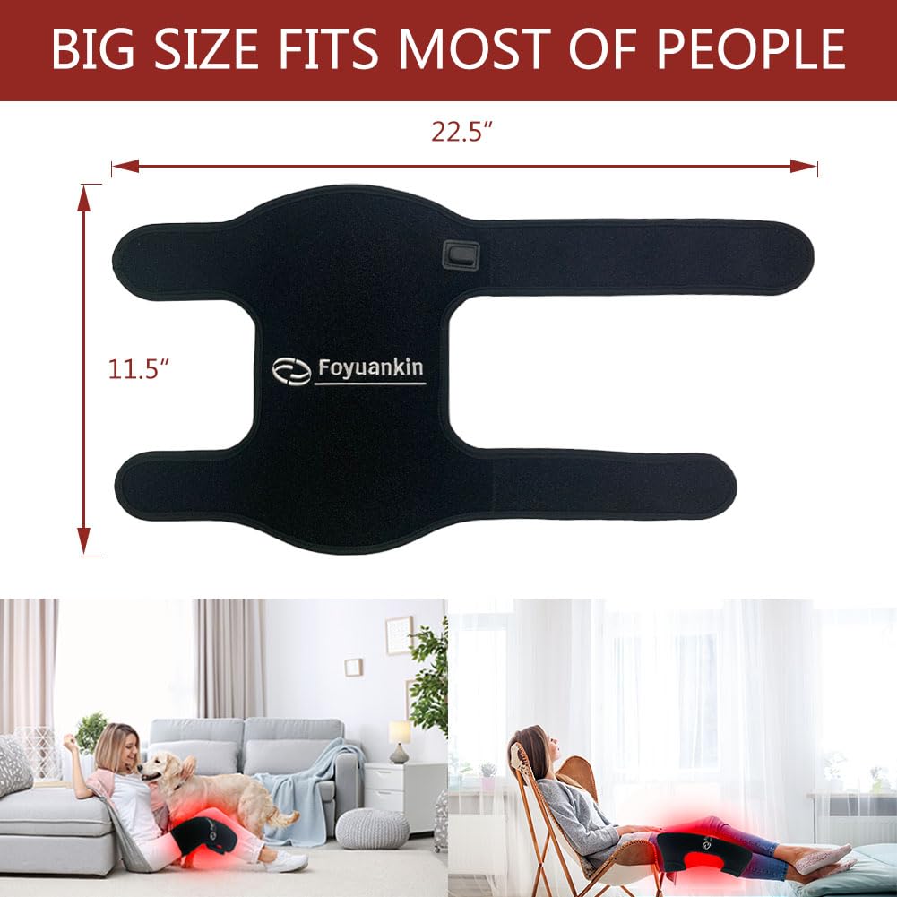 Foyuankin 660nm Red Light Therapy Pad for Joints, 850nm Infrared Light Benefits for Joint FoyuankinAu supplements