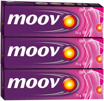 Moo Fast Quick Cream - 75g Pack of 3 | Suitable for Back, Muscle, Joint, Knee | Suitable for Sports & Gym Related GenericAu supplements