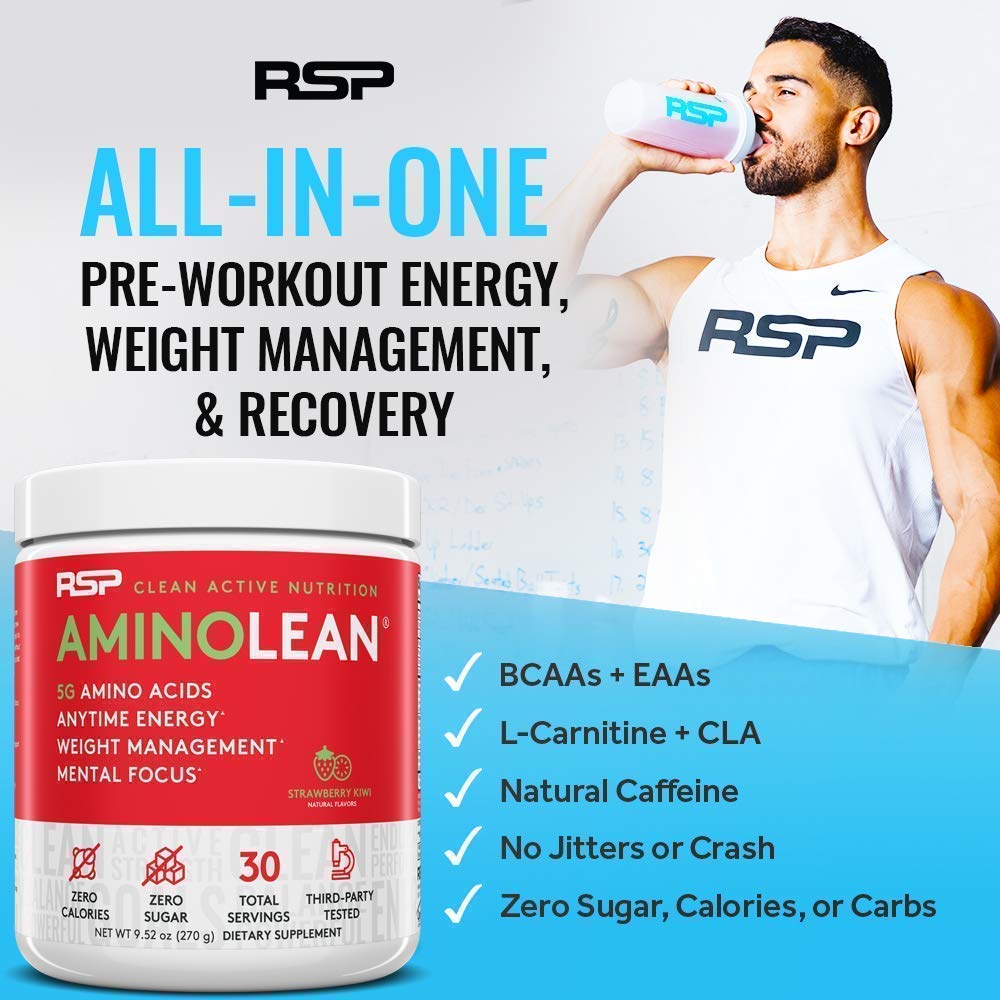 RSP NUTRITION TrueFit Protein Powder (Chocolate 2 LB) with AminoLean Pre Workout RSP NUTRITIONAu supplements