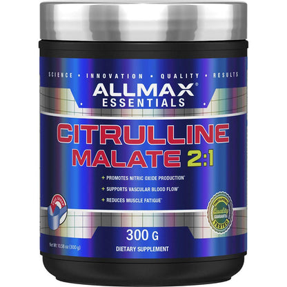 ALLMAX Essentials CITRULLINE MALATE 2:1 - 300 g Powder - Improves Endurance ALLMAX NutritionUS supplements