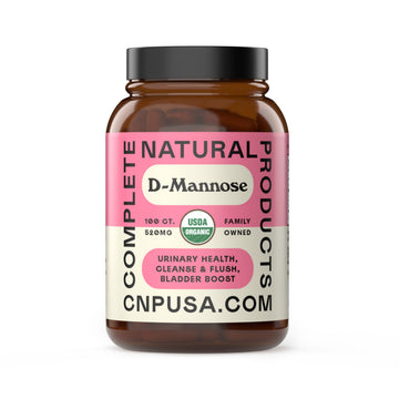 D Mannose 520mg Capsules - Organic D Mannose Supplement for UTI Support, Urinary Tract Bladder Health Pills, Plant Based Formula, Vegan Non GMO, No Fillers, 100 Capsule Count Made USA Certified Kosher Complete Natural ProductsAu supplements