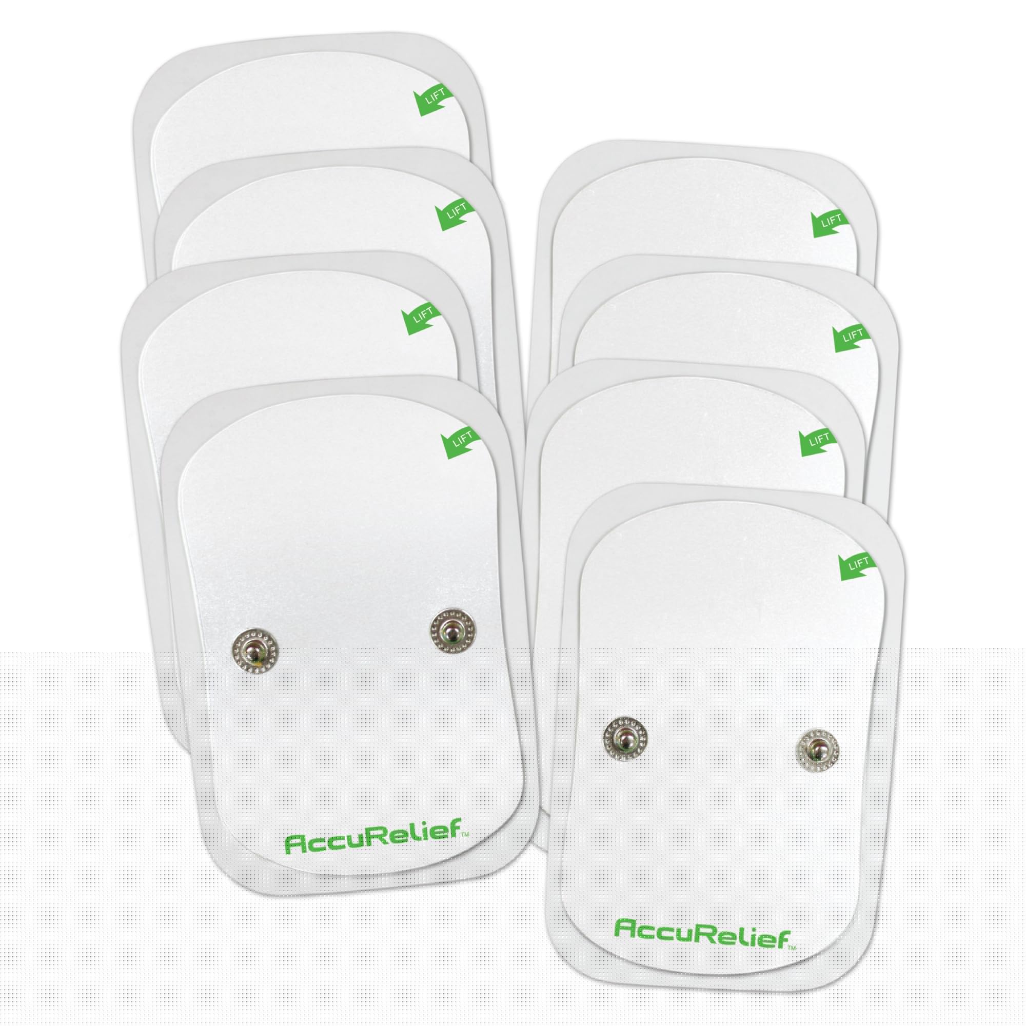 AccuRelief Wireless TENS Electrotherapy Pain Relief System Supply Kit (Packaging May Vary), Works with AccuRelief Wireless Remote Control TENS Device (ACRL-9000), 2 Pair (Pack of 1) AccuReliefAu supplements