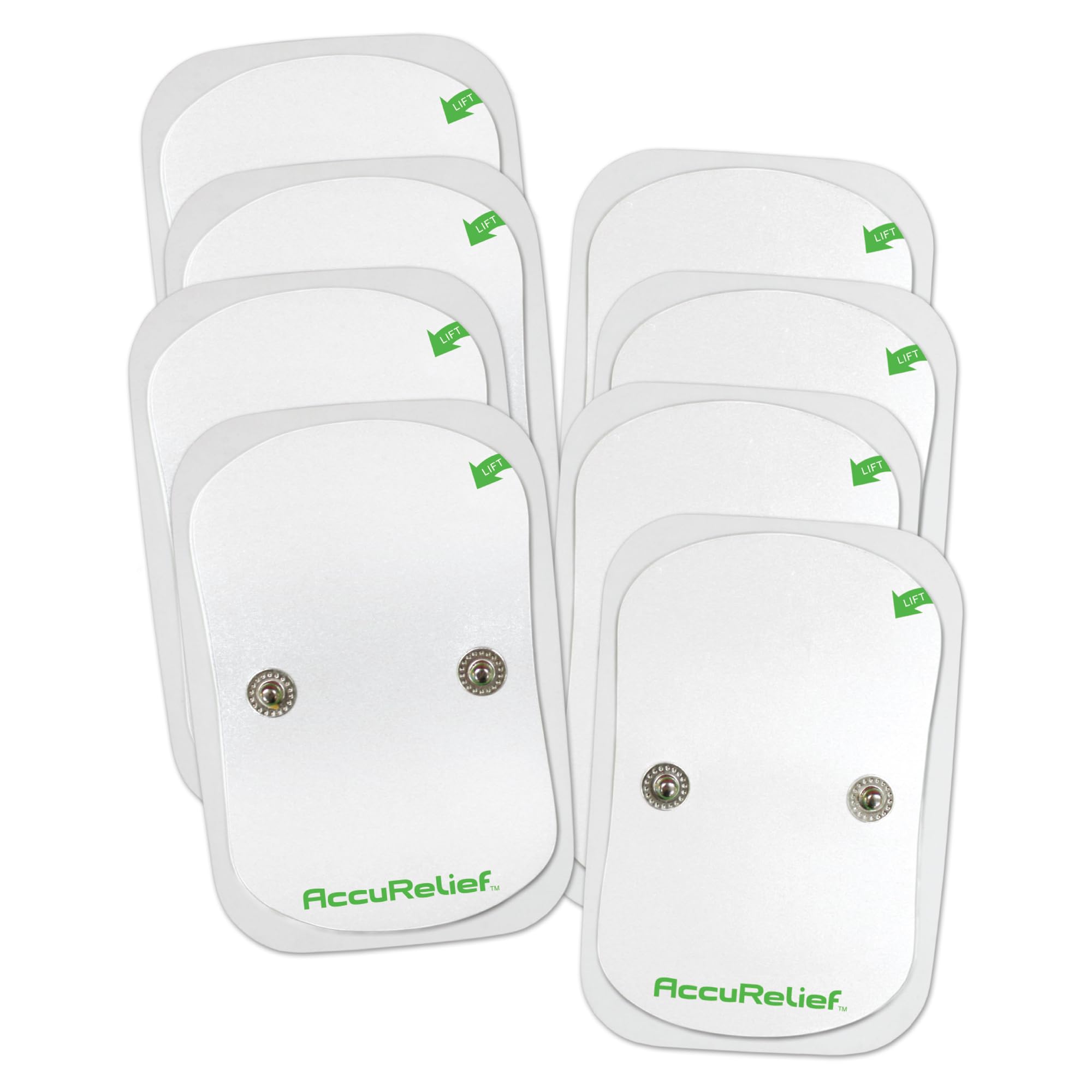 AccuRelief Wireless TENS Electrotherapy Pain Relief System Supply Kit (Packaging May Vary), Works with AccuRelief Wireless Remote Control TENS Device (ACRL-9000), 2 Pair (Pack of 1) AccuReliefAu supplements
