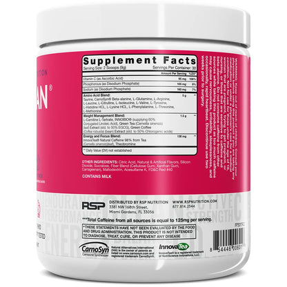 RSP NUTRITION AminoLean Pre Workout Powder, Amino Energy & Weight Management RSP NUTRITIONUS supplements