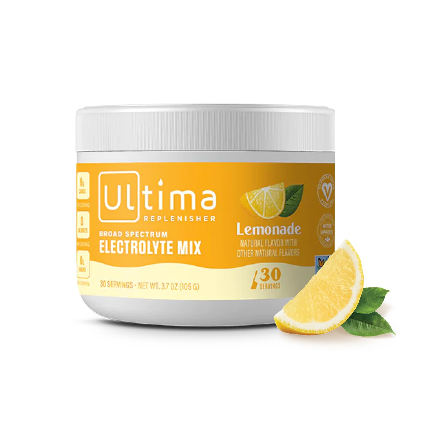 Ultima Replenisher Daily Electrolyte Drink Mix – Lemonade, 30 Servings – Hydration Powder Ultima ReplenisherUS supplements