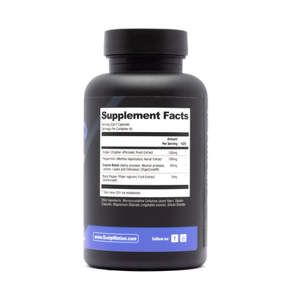 Sculpt Nation by V Shred Digestive Enzymes - Multi Enzyme for Digestion and Gut Health Sculpt NationUS supplements