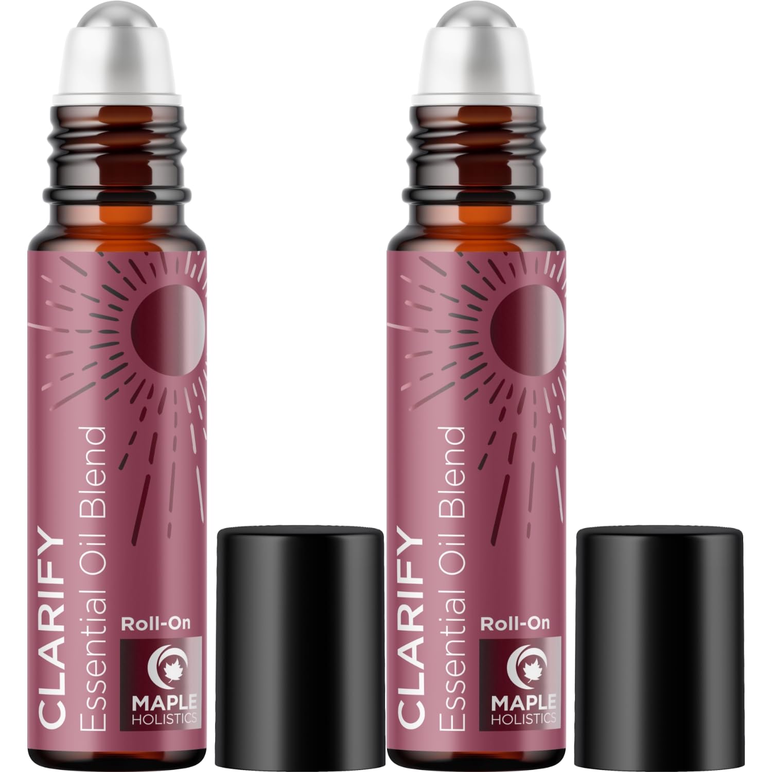 Headache Essential Oil Roll On - Clarify Essential Oil Blend Headache Roll On with Aromatherapy Oils Maple HolisticsAu supplements