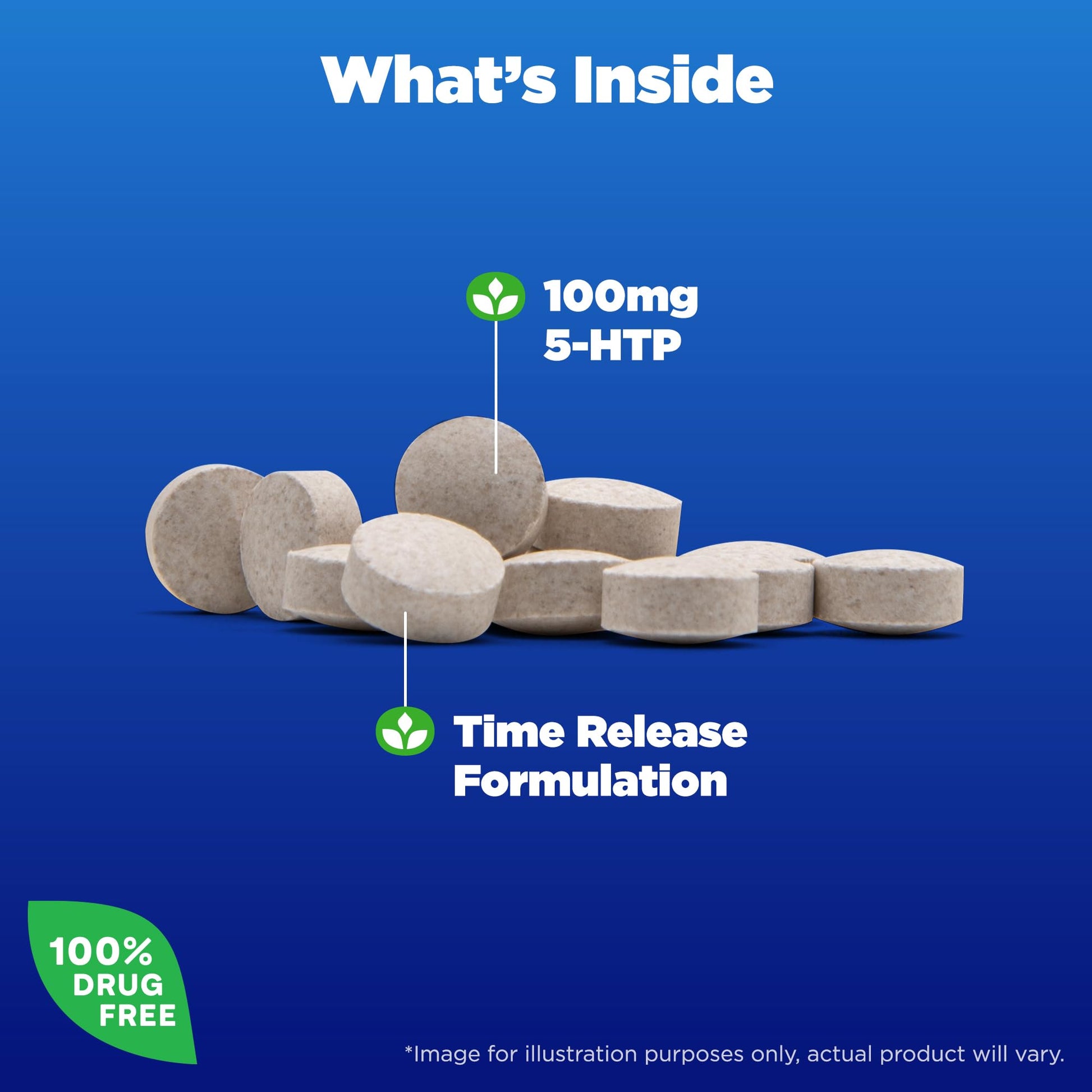 Natrol 5-HTP 100mg, Dietary Supplement Helps Support a Balanced Mood, 90 Time NatrolAu supplements