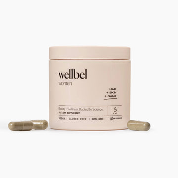 WELLBEL Women Clean Supplement for Hair, Skin, and Nails, Vegan, Gluten Free and Non GMO 90 Count WELLBELAu supplements
