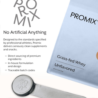 Promix Whey Protein Powder, Unflavored - 5lb Bulk - Grass-Fed & 100% All Natural ProMix NutritionUS supplements