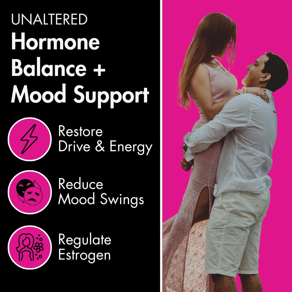 Hormone Balance & Mood Support for Women - Restore Female Drive & Reduce Mood UNALTEREDUS supplements