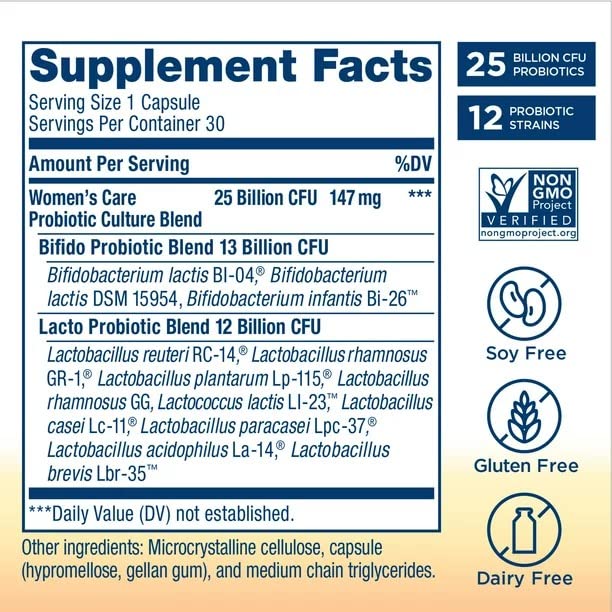 jogi Womens Wellness, Womens Care Probiotic, 25 Billion CFU Per Cap., Supports Vaginal pH and Yeast Levels jogiAu supplements