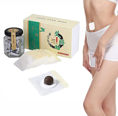 Mugwort Belly Patch,Moxibustion Belly Button Patch for Men and Women 30Pcs/Box Heath SecretUS supplements