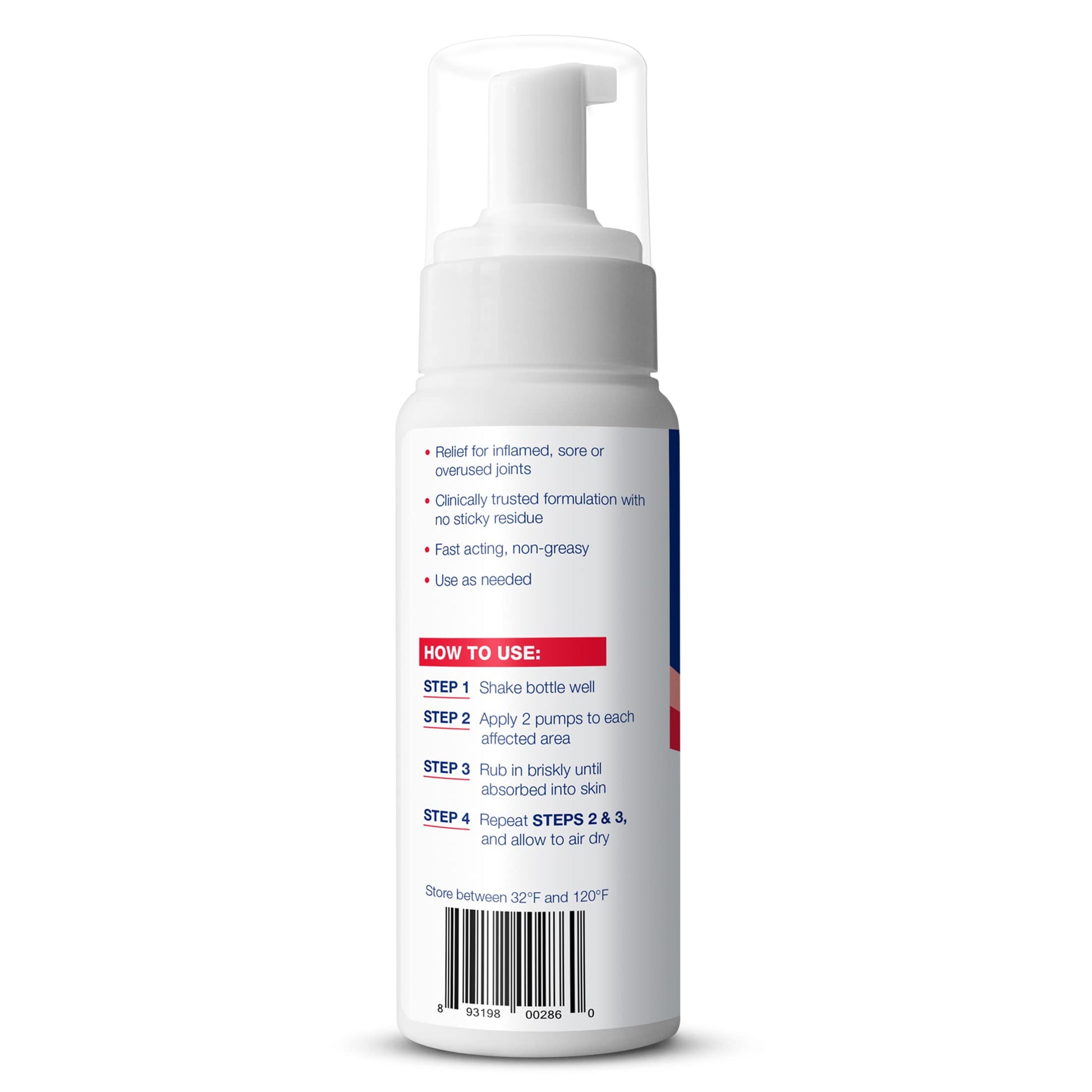 Theraworx Fast-Acting Joint Relief Foam Joint Discomfort & Inflammation Relief - 7.1 oz - 1 Count TheraworxAu supplements
