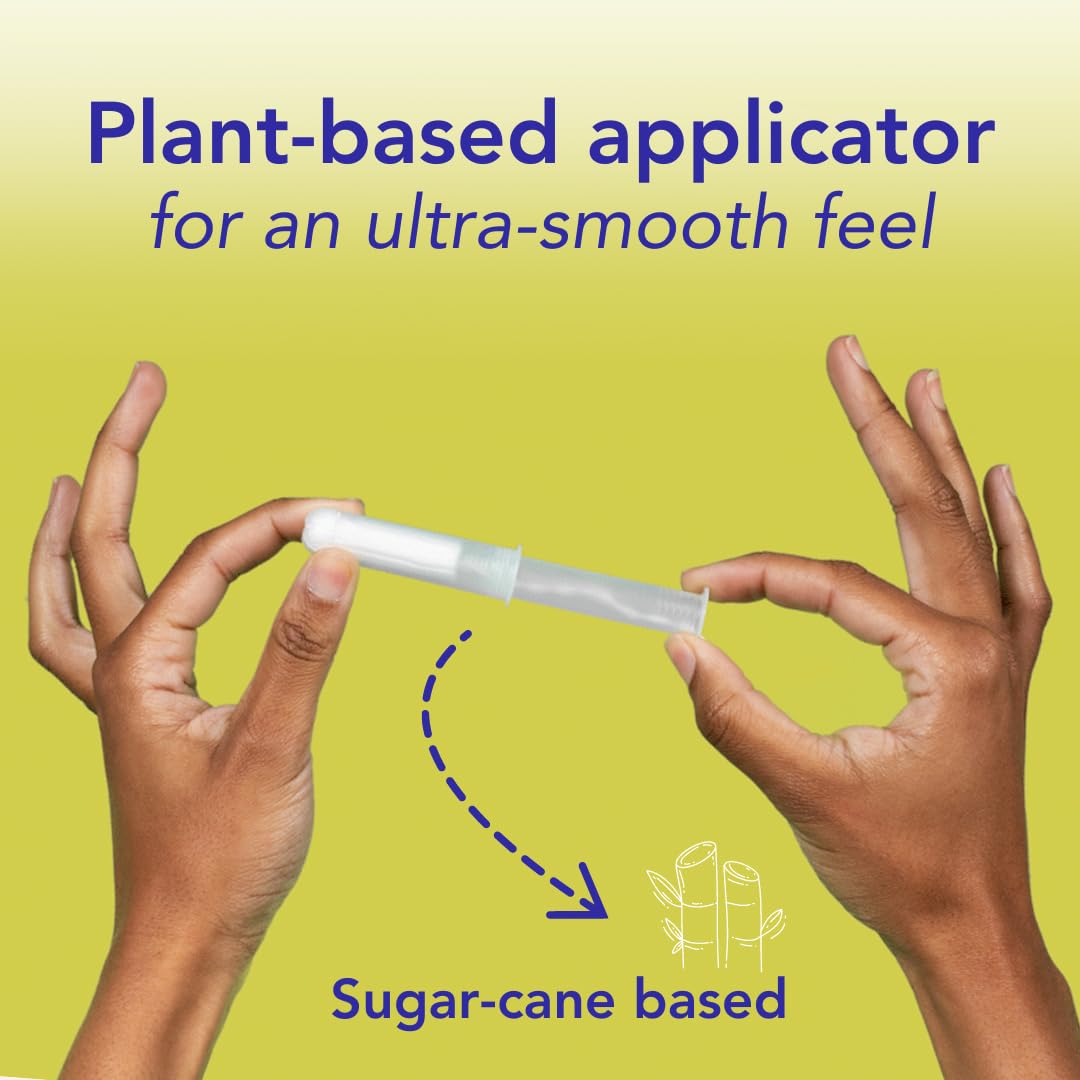 Award Winning 100% Organic Cotton Easy Glide Tampons with Compact Plant Based Applicator MARLOWAu supplements