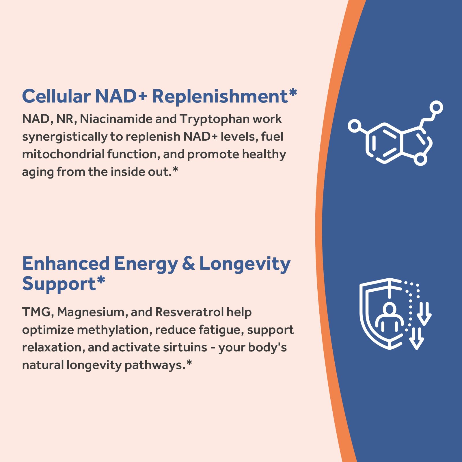 Doctor's Recipes NAD Supplement, Nicotinamide Riboside, Resveratrol, NMN Alternative for Anti-Aging, w/Magnesium Glycinate & L-Tryptophan, 650mg Per Serving, Energy & Mood Boost, 60 Vegan Capsules Doctor's RecipesAu supplements