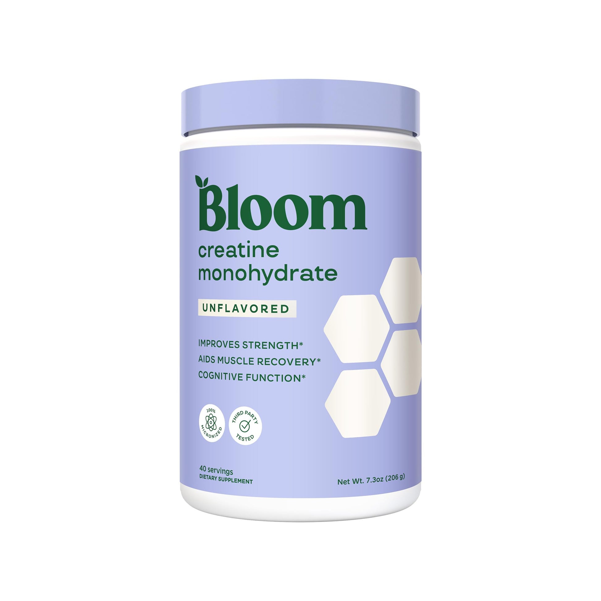 Bloom Nutrition Creatine Monohydrate Powder, 5g Micronized Creatine per Serving, Supports Muscle Recovery, Strength, Endurance, Pre or Post Workout, Gluten Free, Non GMO, Unflavored, 40 SVG, 7.3 oz Bloom NutritionAu supplements