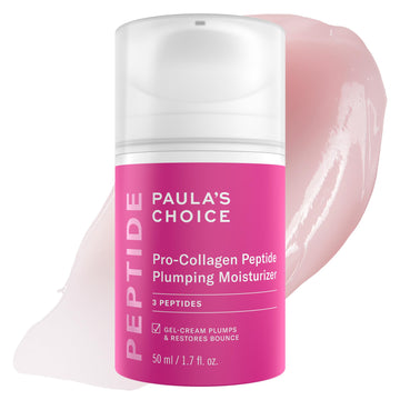 Paula's Choice Pro-Collagen Peptide Plumping Face Moisturizer, Daily Gel Face Cream for Deep Lightweight Hydration, Wrinkles & Loss of Firmness, Fragrance-Free, 1.7 Fl Oz Paula's ChoiceAu supplements
