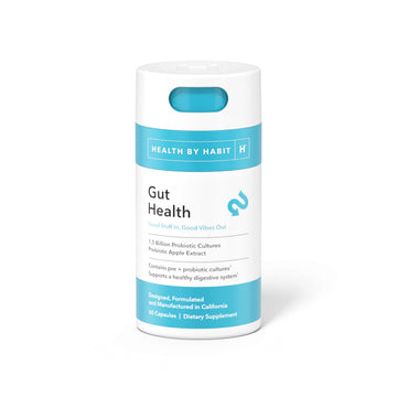 Health By Habit Gut Health Supplement (60 Capsules) - Contains 1.5 Billion probiotic Health By HabitAu supplements