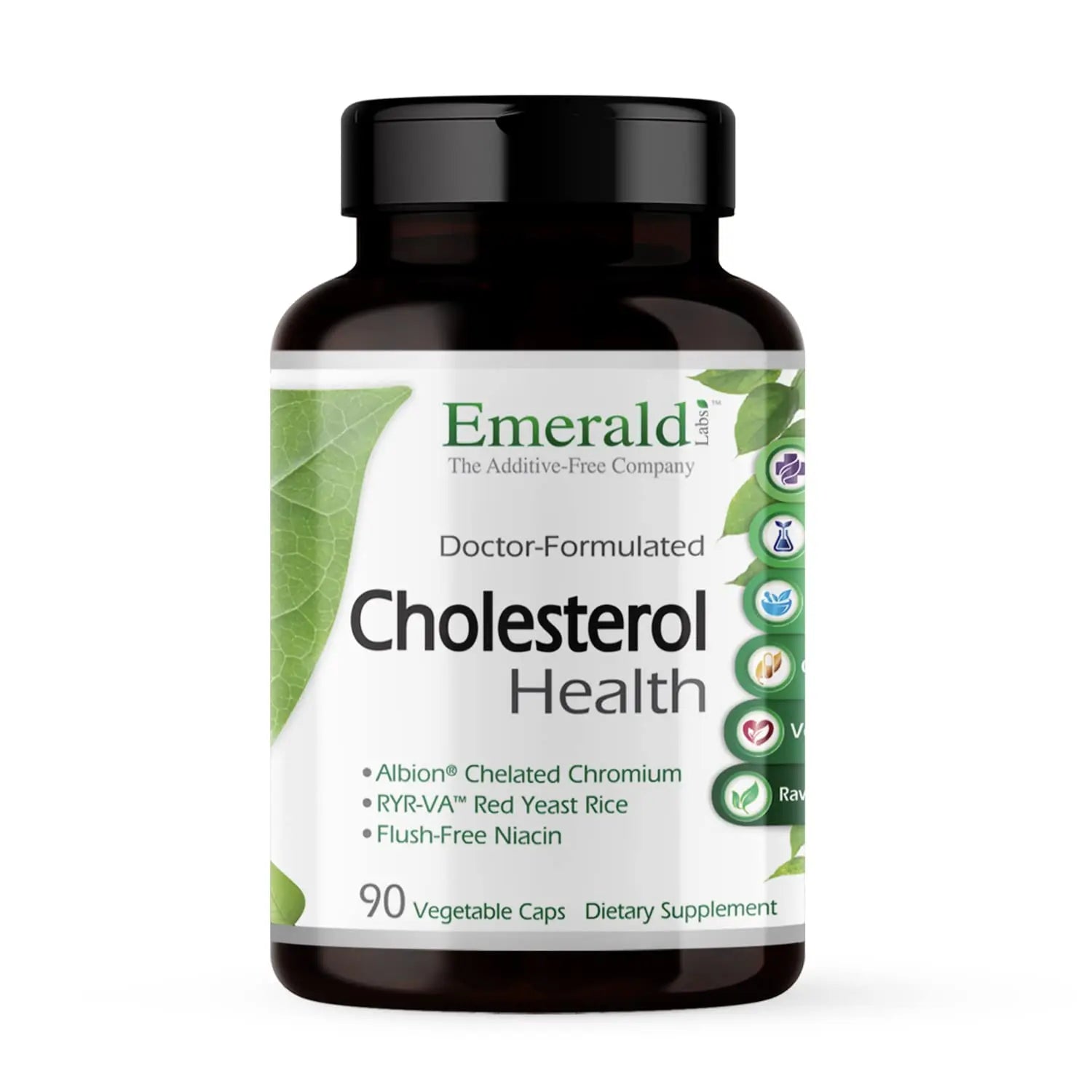 EMERALD LABS Cholesterol Health (90 Caps) & Pomegranate Extract (60 Caps) - Supports Heart Health & Immune Function - Gluten Free & Vegan EMERALD LABSnz supplements