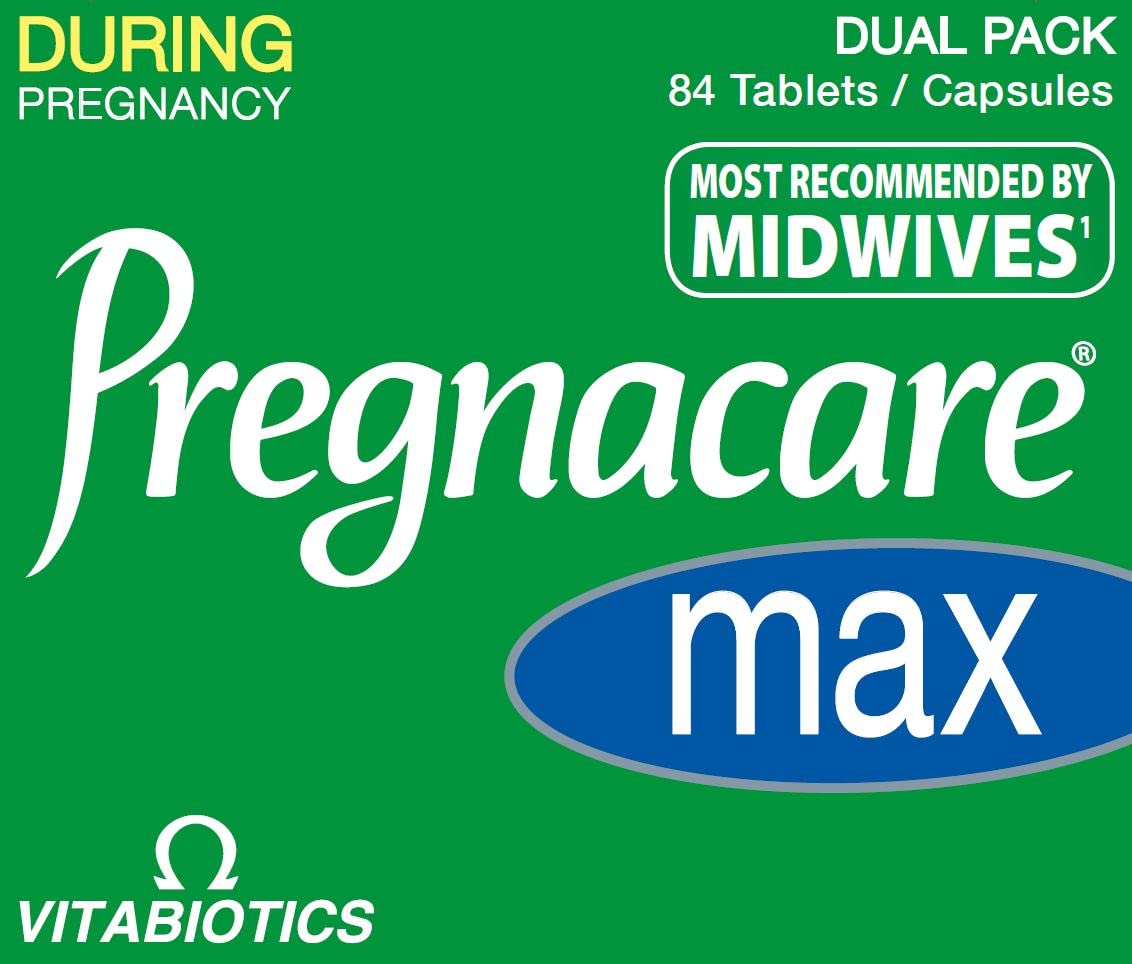 Pregnacare Max, White, 84 Count (Pack of 1) PregnacareUS supplements