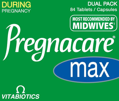 Pregnacare Max, White, 84 Count (Pack of 1) PregnacareUS supplements