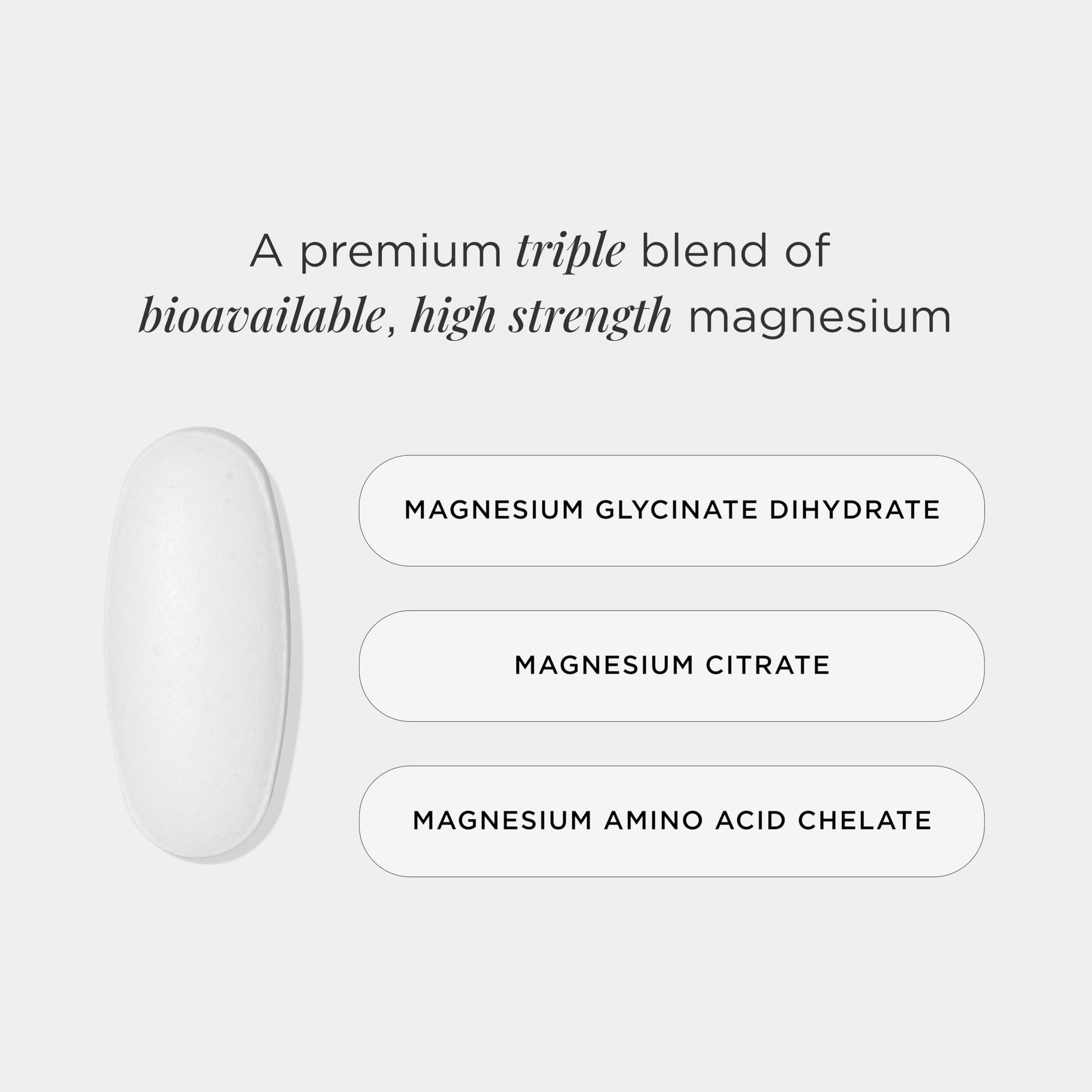 JSHealth Vitamins Advanced Magnesium Supplements with Magnesium Glycinate & Citrate for Muscle Relaxation (60 Tablets) JSHealthAu supplements