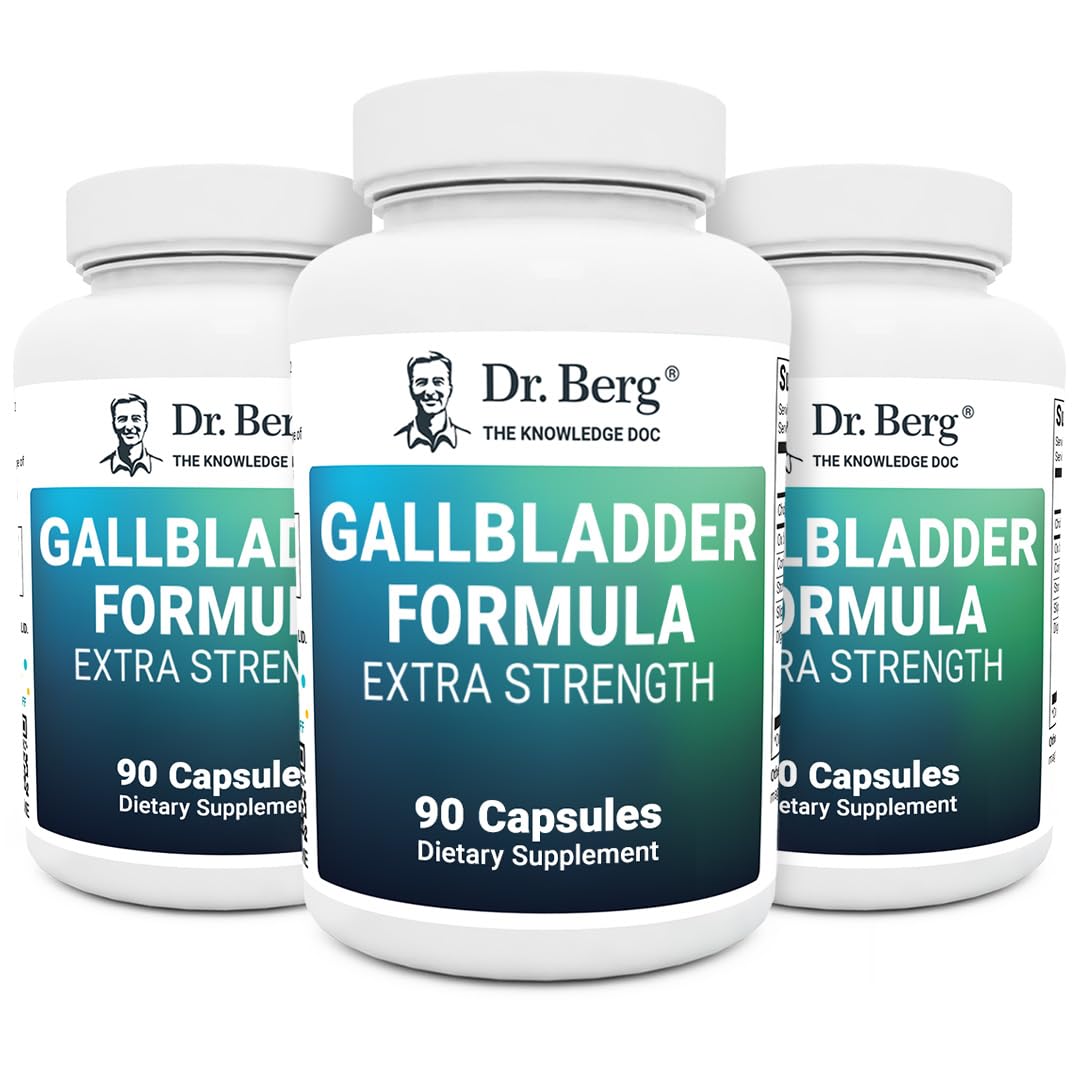 Dr. Berg Gallbladder Formula Extra Strength - Made w/Purified Bile Salts & Ox Bile Digestive Dr. Berg NutritionalsUS supplements