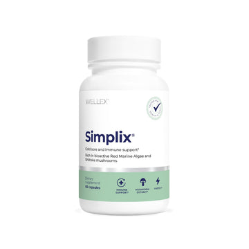 Simplix | Natural Supplement to Strengthen The Immune System | Respond to Outbreaks | Source of Highly Researched Mushroom & Seaweed Polysaccharides 60 Veggie Capsules (1 Pack) PapillexAu supplements