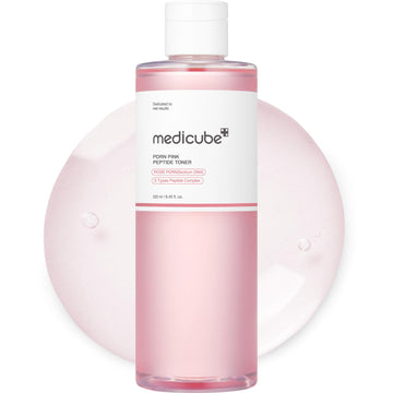 medicube PDRN Toner Rose PDRN Peptide Toner | Lightweight & Watery Type for Skin Boosting, Soothing and Calming, Uneven Skin Tone | with Rose, Peptide, Niacinamide | Korean Skincare, 8.45 fl.oz medicubeAu supplements