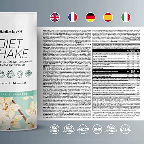 BioTechUSA Diet Shake | High-Protein, Low-Fat | with Superfoods, Chromium, Glucomannan BioTechUSAAu supplements