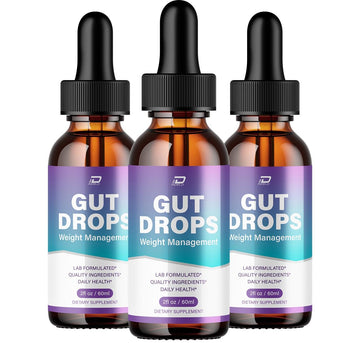 Indelo Gut Drops Healthy Formula – GutDrops All Natural Healthy Levels - Extra Strength Liquid, Reviews (3 Pack – 3 Month Supply) IndeloAu supplements