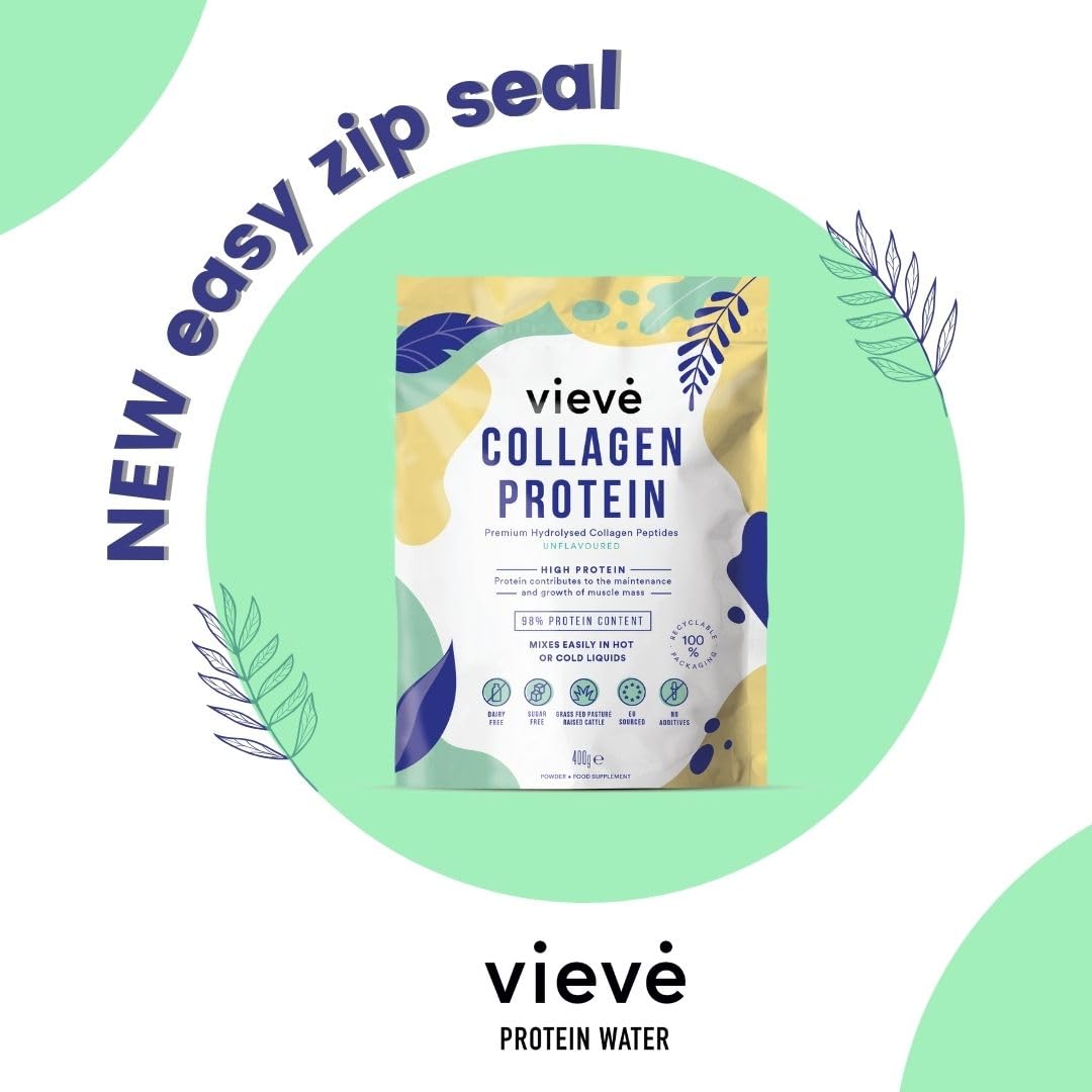 Vieve Collagen Protein Powder - Hydrolysed Bovine Peptides - Diet Support Supplement for Skin, Hair, Nail VieveAu supplements