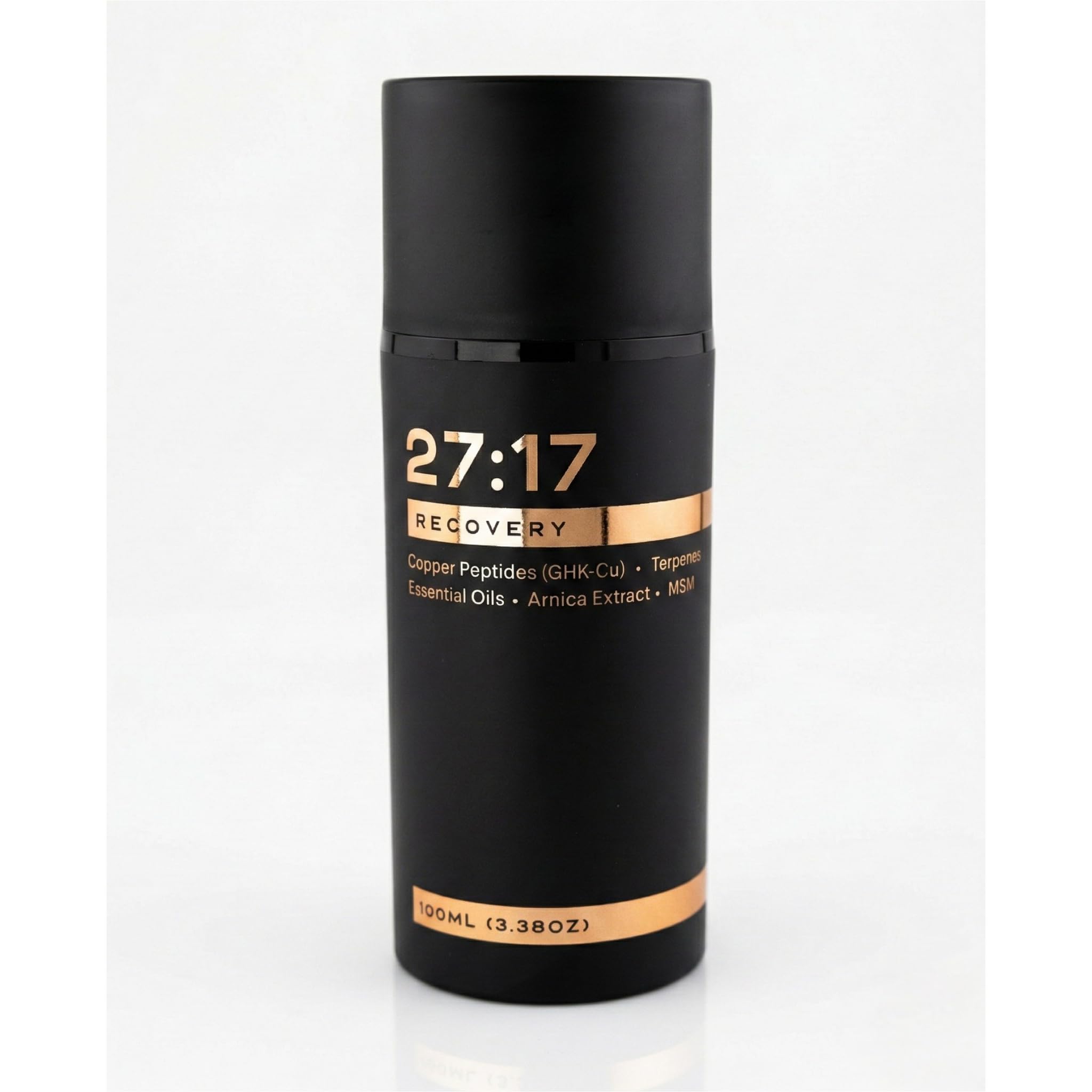 27:17 Recovery - Joint and Muscle Recovery Cream with Copper Peptide (GHK-Cu), Arnica and MSM - Fast-Absorbing Lotion for Post-Workout and Daily Recovery - Non-Greasy, Made in USA (3.38 fl oz / 100ml) 27:17Au supplements