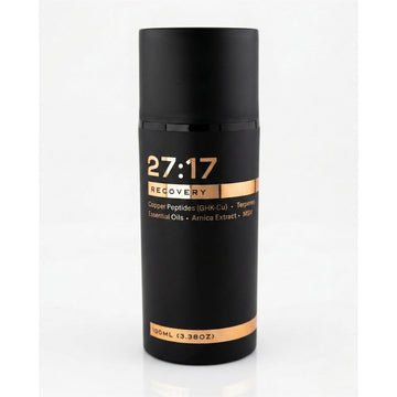27:17 Recovery - Joint and Muscle Recovery Cream with Copper Peptide (GHK-Cu), Arnica and MSM - Fast-Absorbing Lotion for Post-Workout and Daily Recovery - Non-Greasy, Made in USA (3.38 fl oz / 100ml) 27:17Au supplements