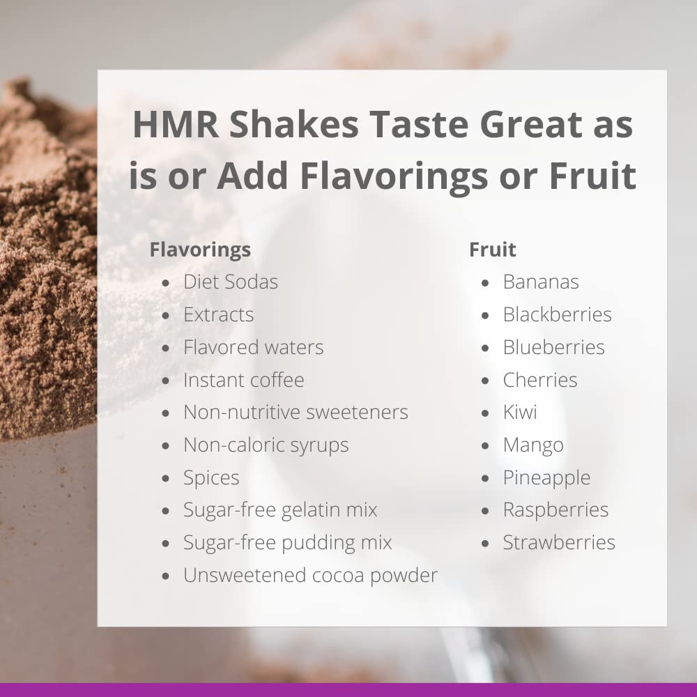 HMR 120 "Classic" Shake Meal Replacement Powder | Chocolate Shake Mix to Support HMRUS supplements