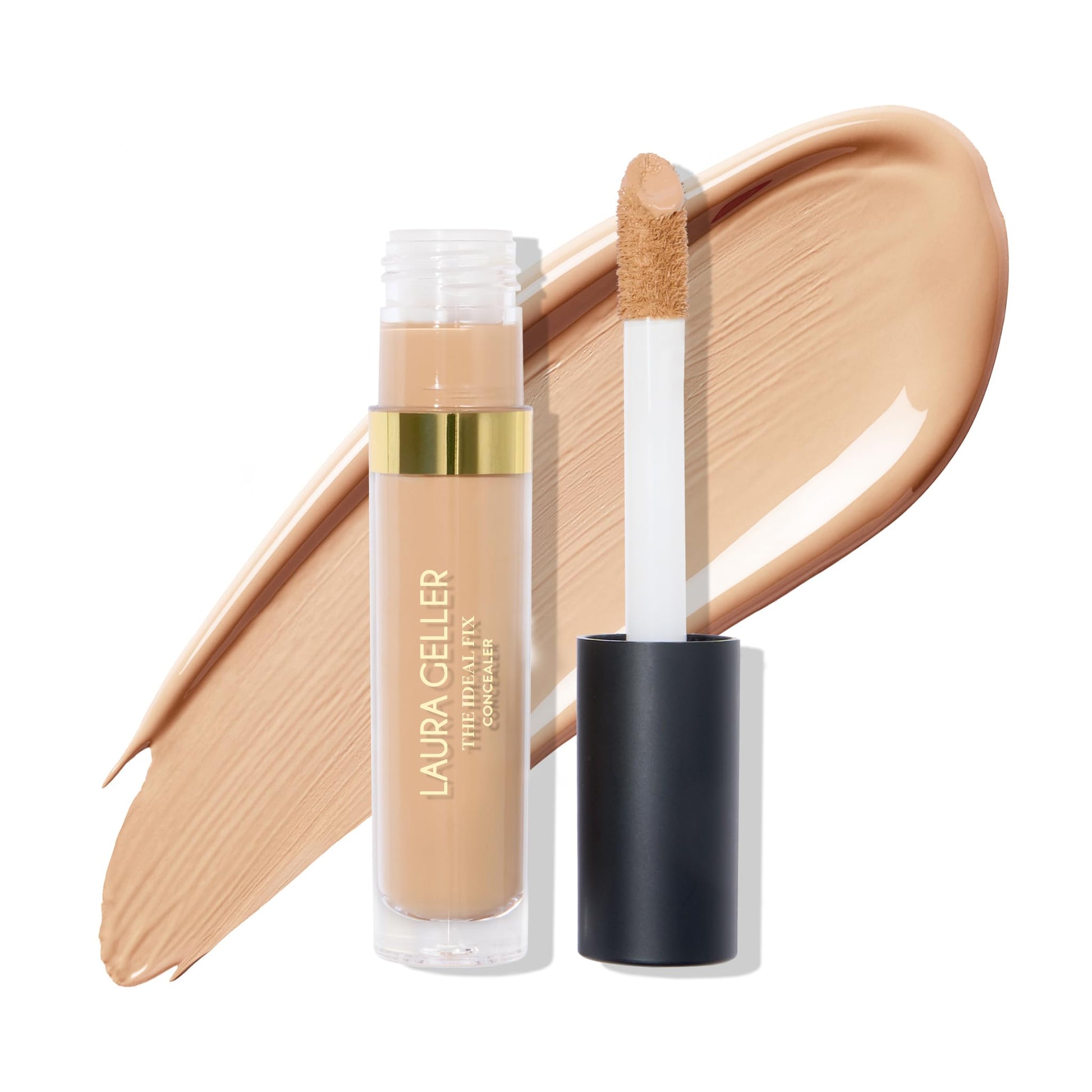 LAURA GELLER NEW YORK The Ideal Fix Concealer - Light - Buildable Medium to Full Coverage Liquid Concealer - Covers Under Eye Dark Circles & Blemishes - Long-Lasting LAURA GELLER NEW YORKAu supplements