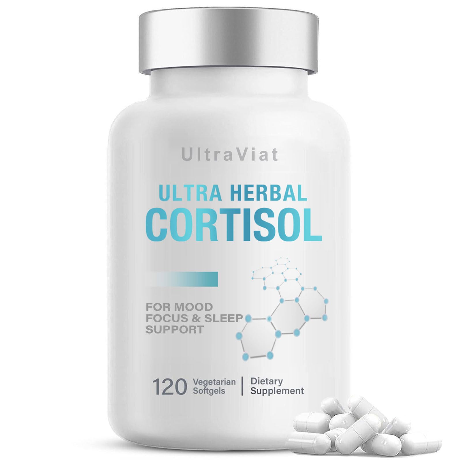 Cortisol Supplements for Women/Men, Cortisol Reducer with Ashwagandha, Rhodiola Rosea, L-Theanine, Support Hormone Balance, Stress & Sleep EVYOUNGAu supplements