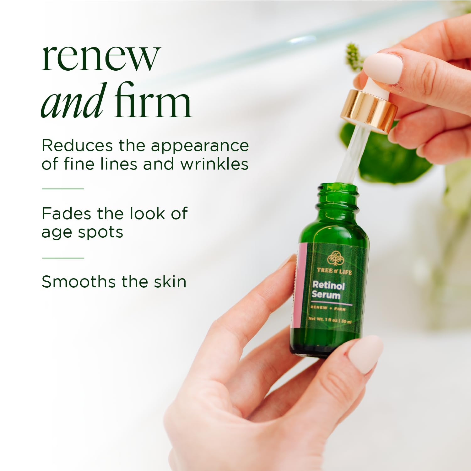 Retinol Serum, 2oz, 2pk Tree of Life BeautyUS supplements