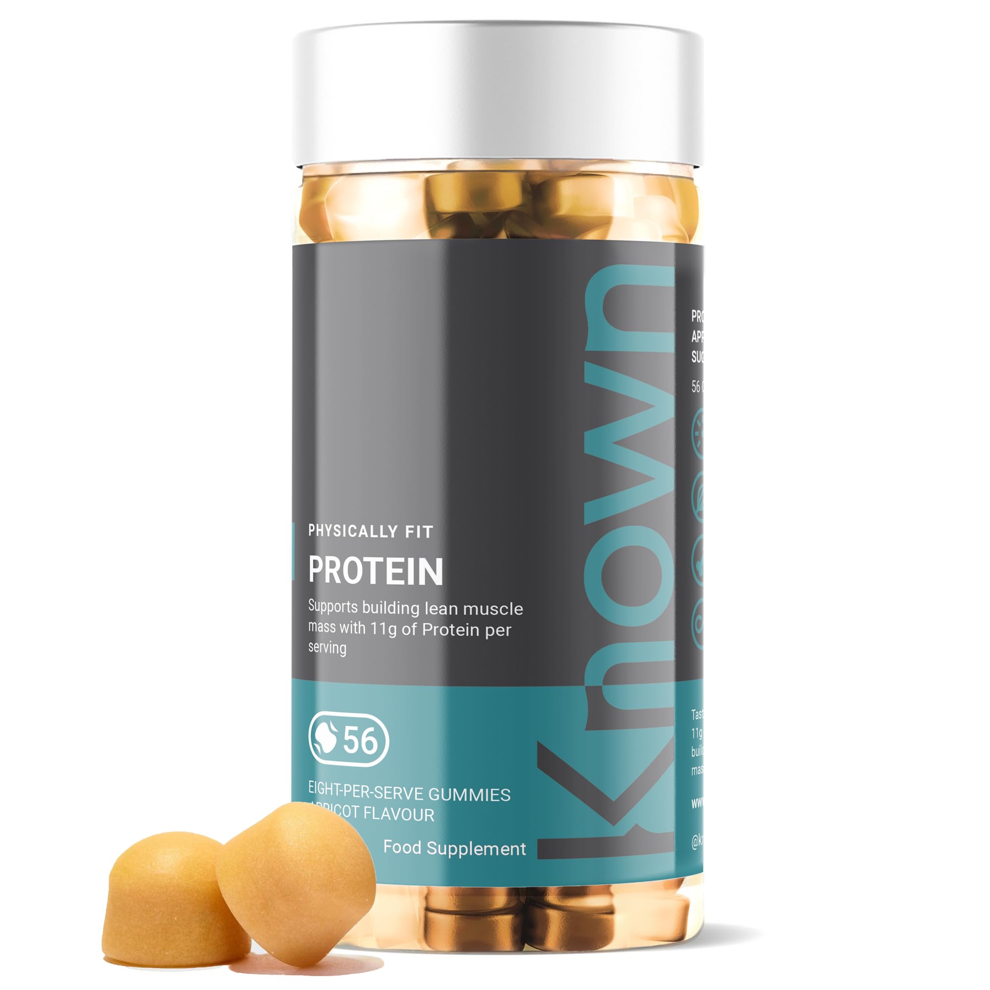 Protein 11g Gummies by Known Nutrition | Help Build and Maintain Healthy Muscle Mass KnownAu supplements
