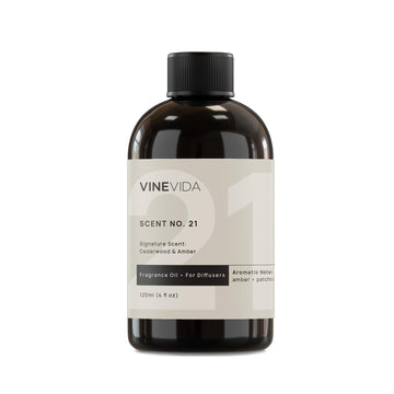 VINEVIDA [4 Fl Oz] Cedarwood & Amber Fragrance Oil for Cold Air Diffusers, Essential Oils VINEVIDAAu supplements
